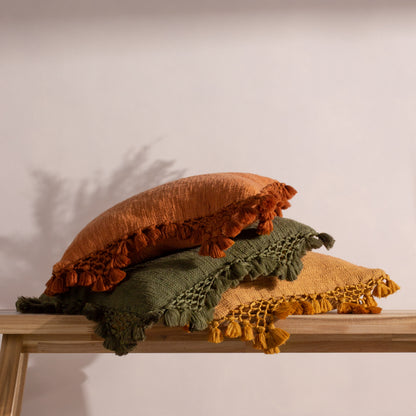 ANKO 45X45 CUSHION CASE PECAN