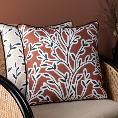 ANNIKA 50X50 CUSHION COVER BRICK