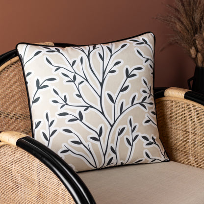 ANNIKA 50X50 CUSHION COVER OATMEAL