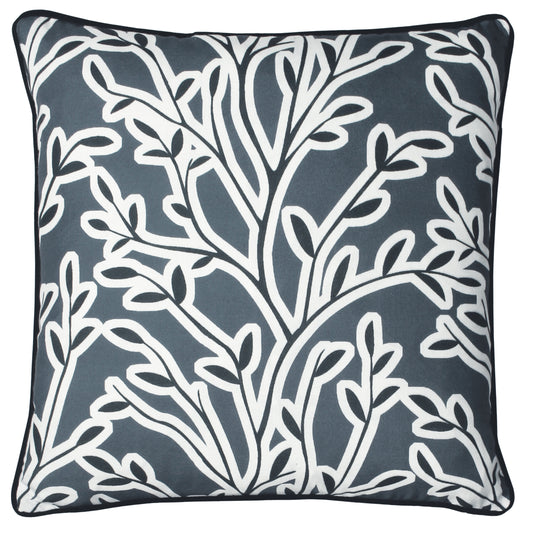ANNIKA 50X50 CUSHION COVER SLATE BLUE