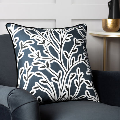ANNIKA 50X50 CUSHION COVER SLATE BLUE