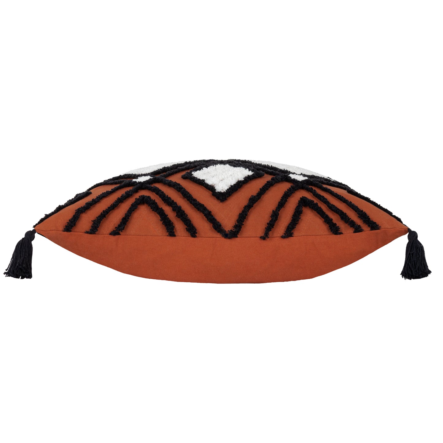 AQUENE 50X50 CUSHION CASE BRICK/BLACK