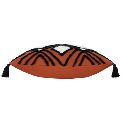 AQUENE 50X50 CUSHION CASE BRICK/BLACK