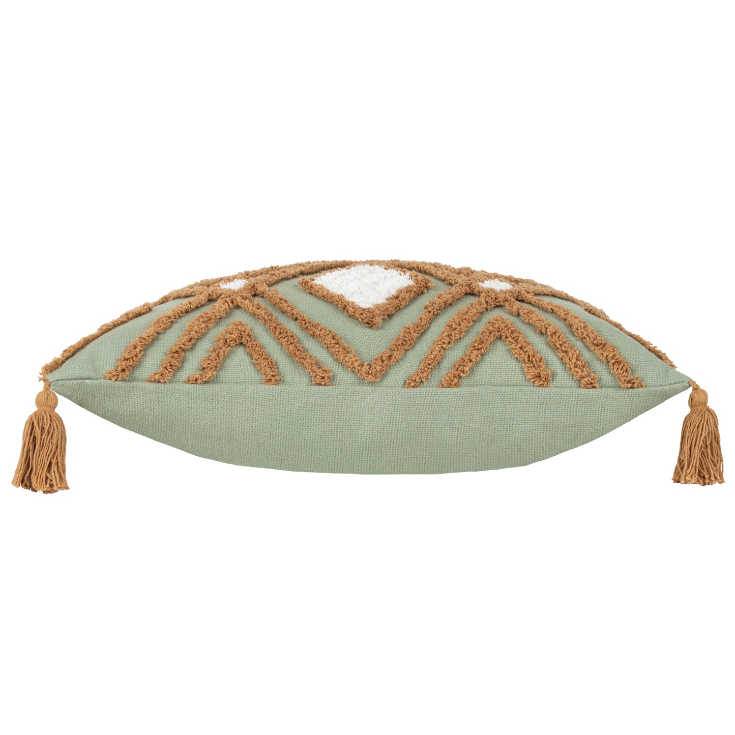AQUENE 50X50 CUSHION CASE MOSS/MUSTARD