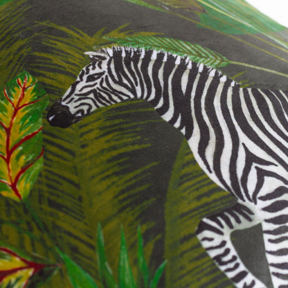 ARANYA ZEBRA 43X43 CUSHION CASE JUNGLE