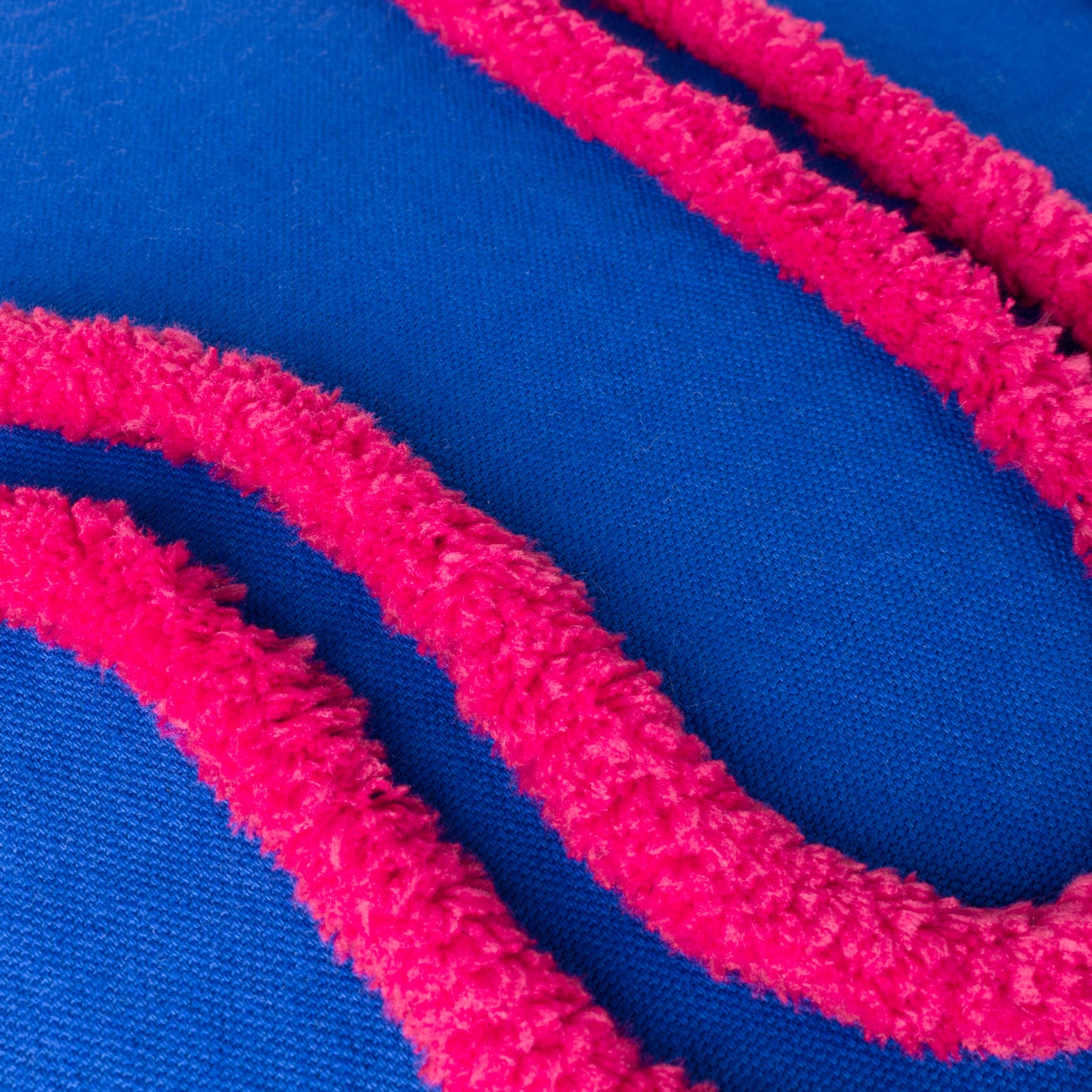 ARCHIE 45X45 CUSHION CASE COBALT/PINK