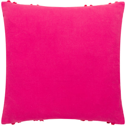 ARCHIE 45X45 CUSHION CASE PINK/RED
