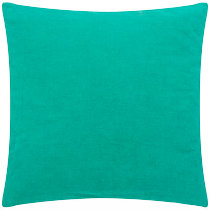 ARCHIE 45X45 CUSHION CASE TURQUOISE/PURPLE