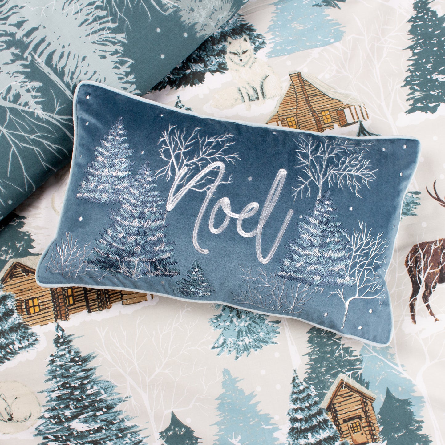 ARCTICUS NOEL 30X50 CUSHION CASE BLUE