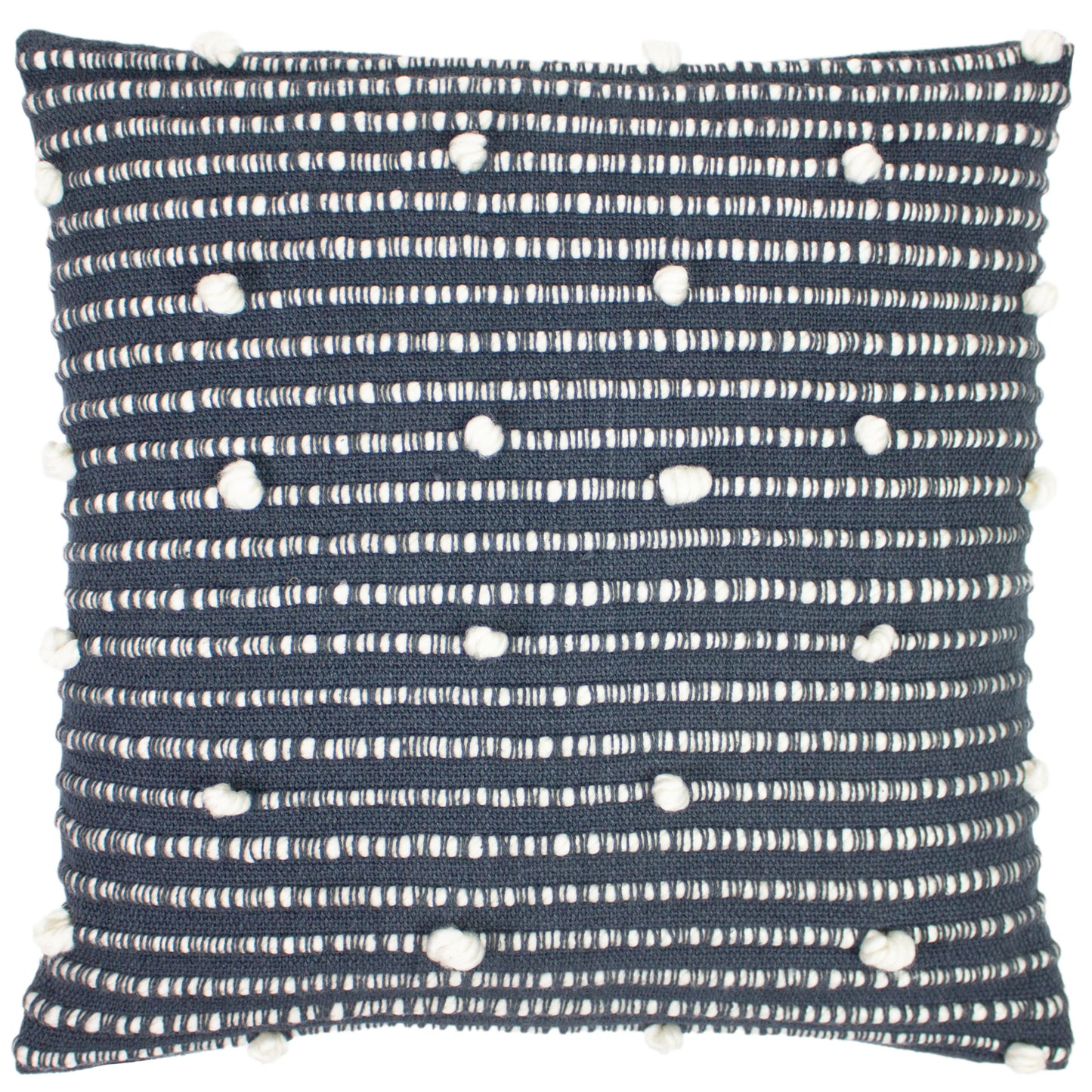 ARLO 45X45 CUSHION CASE CHARCOAL/NATURAL