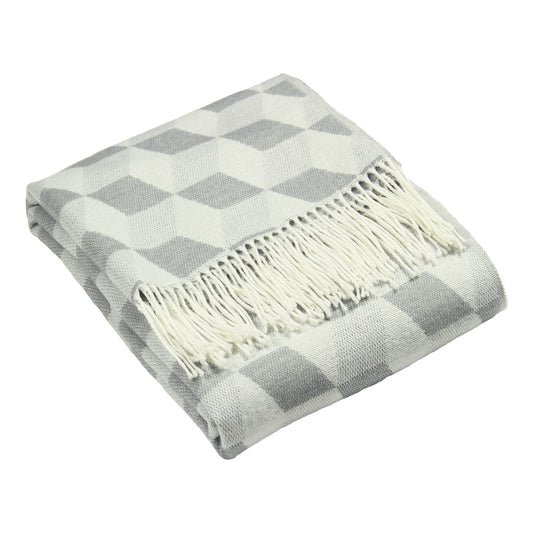 ASPECT 130X180 THROW SILVER