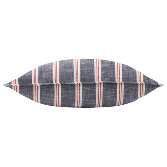ABERSOCH STRIPE 50X50 CUSHION CASE REGATTA RED