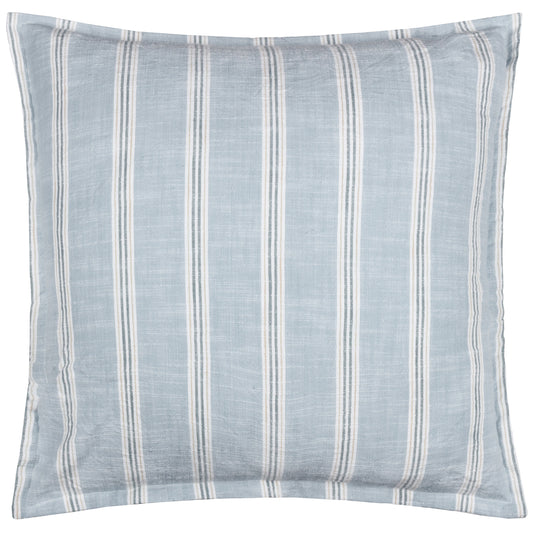 ABERSOCH STRIPE 50X50 CUSHION CASE SAIL BLUE