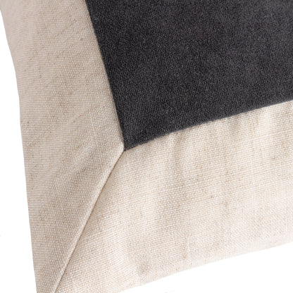 AUDEN 50X50 CUSHION CASE FLINT GREY