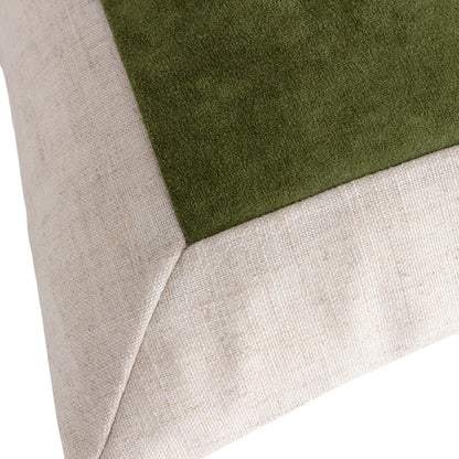 AUDEN 50X50 CUSHION CASE OLIVE OIL