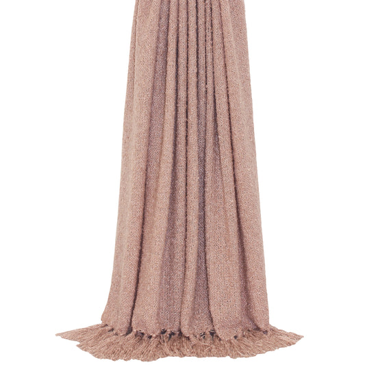 AURIELLA 127X180 THROW BLUSH