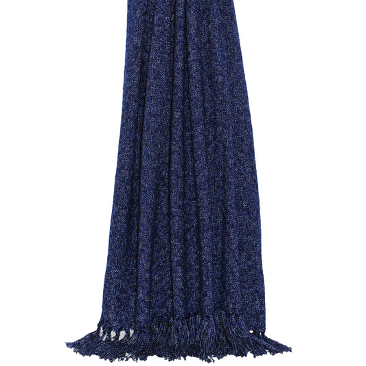 AURIELLA 127X180 THROW NAVY