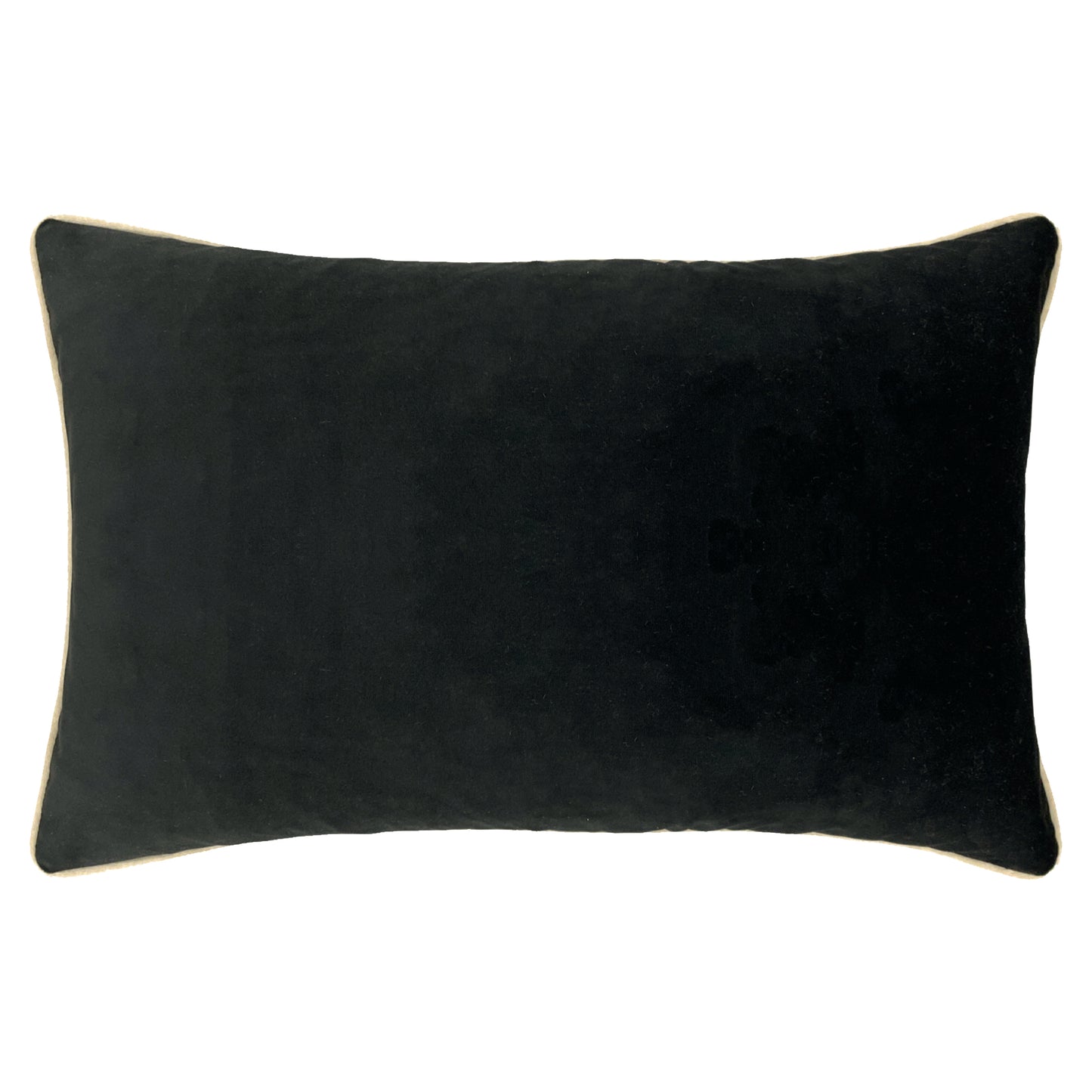 AURORA 30X50 CUSHION CASE BLUSH/BLACK