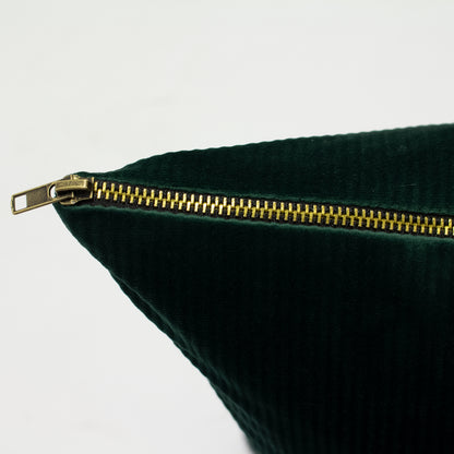 AURORA 45X45 CUSHION CASE EMERALD