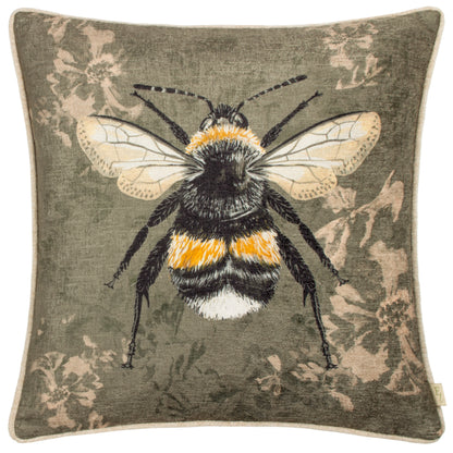 AVEBURY BEE 43X43 CUSHION CASE SAGE