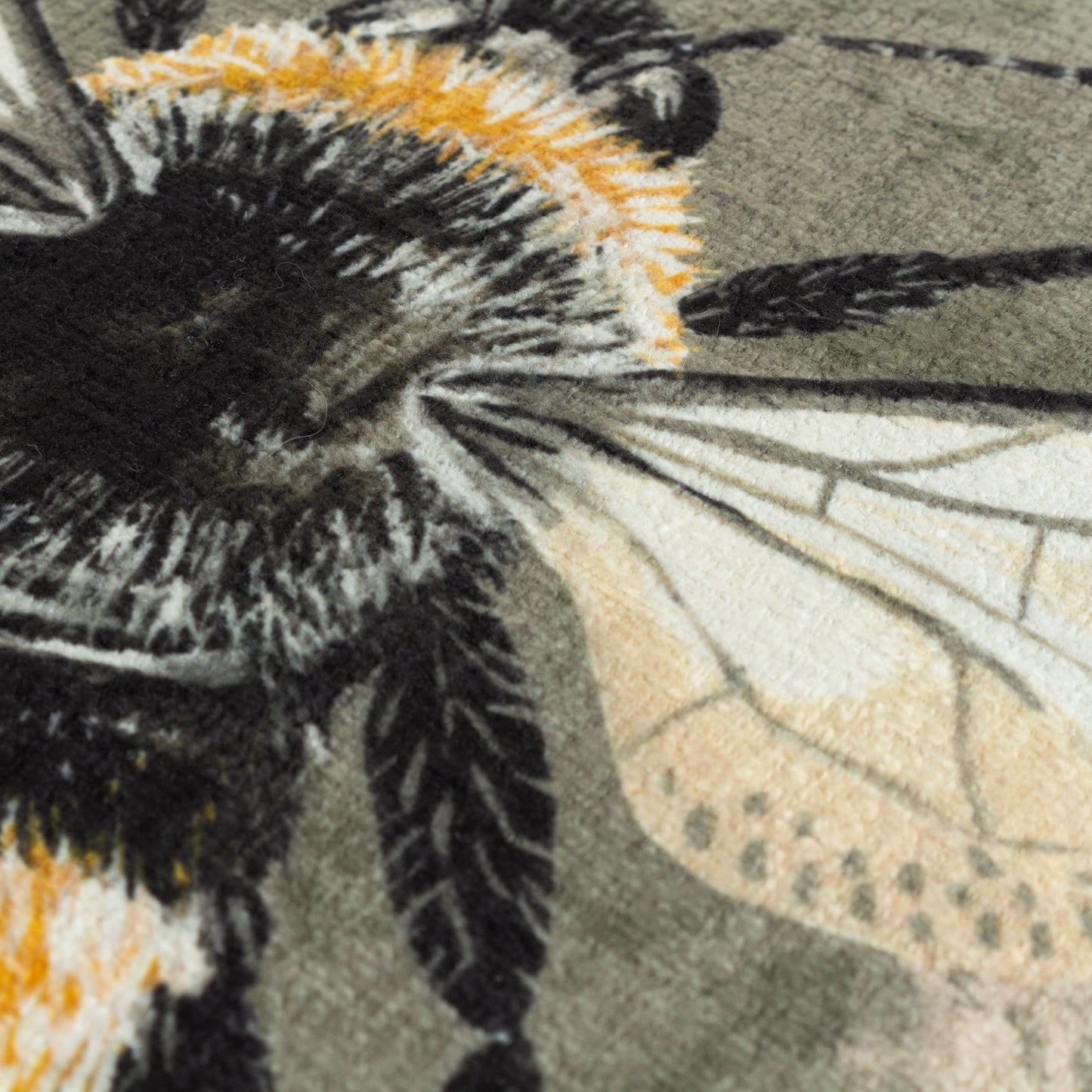 AVEBURY BEE 43X43 CUSHION CASE SAGE