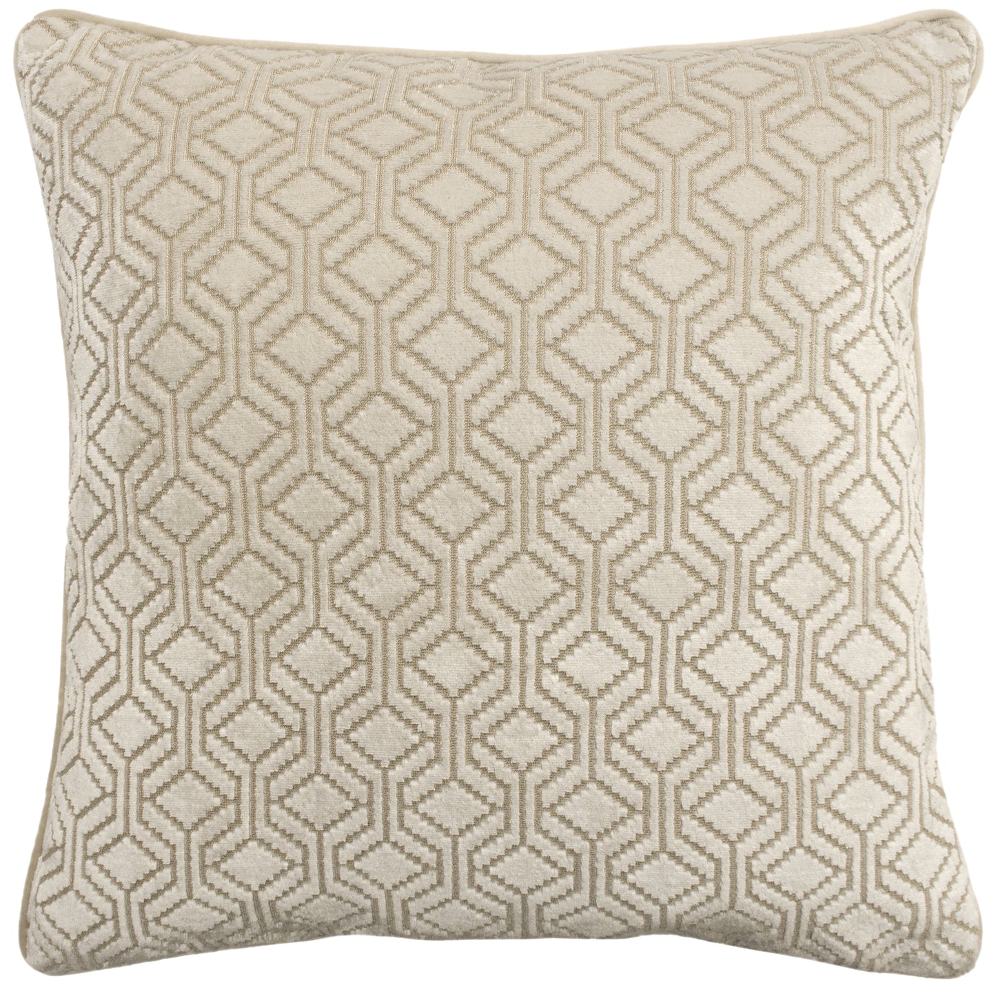 AVENUE 45X45 CUSHION CASE IVORY
