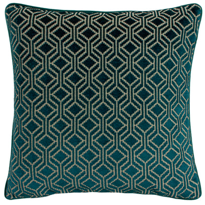 AVENUE 45X45 CUSHION CASE TEAL