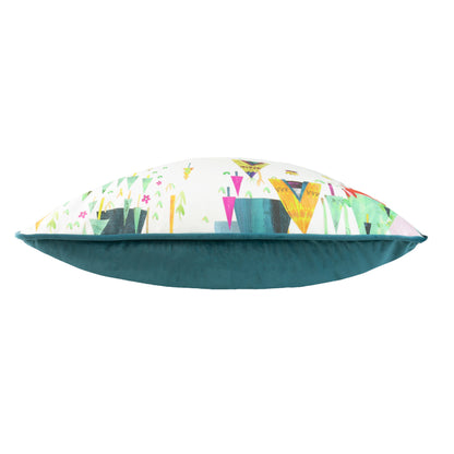 AWAY WE GO 55X55 CUSHION COVER  RAINBOW