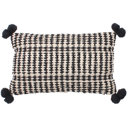 AYAAN 30X50 CUSHION CASE BLACK