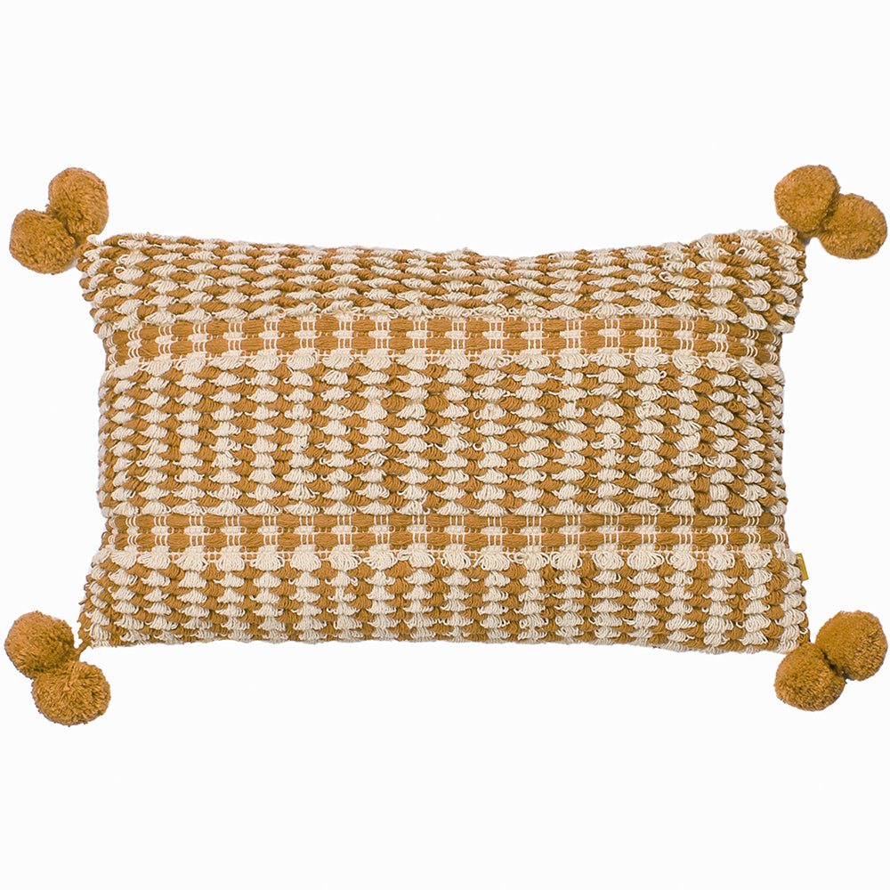 AYAAN 30X50 CUSHION CASE MUSTARD
