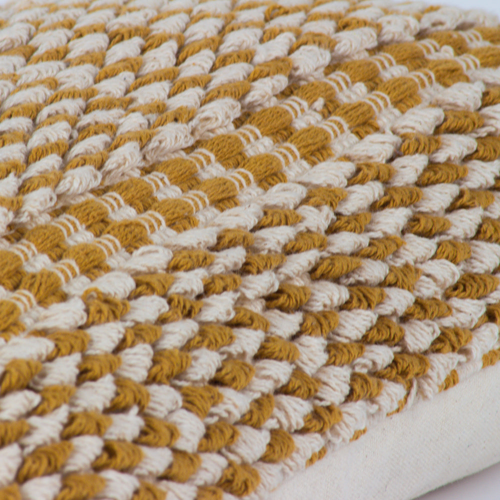AYAAN 30X50 CUSHION CASE MUSTARD