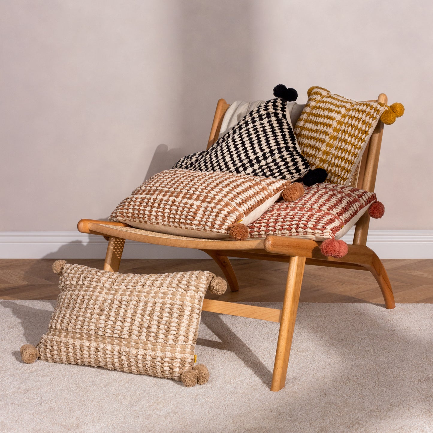 AYAAN 30X50 CUSHION CASE MUSTARD