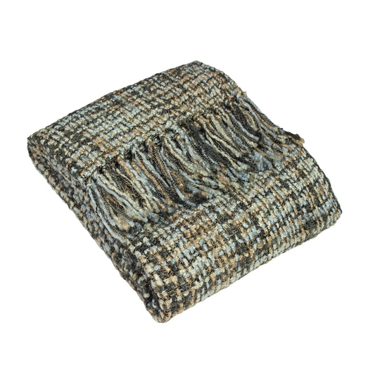 BAOLI THROW 140X180 DUCK EGG