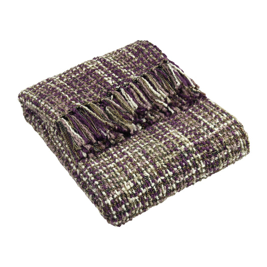 BAOLI THROW 140X180 PLUM