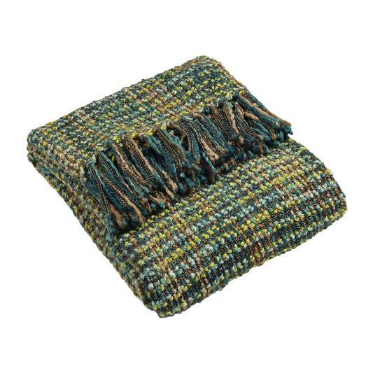 BAOLI THROW 140X180 TEAL