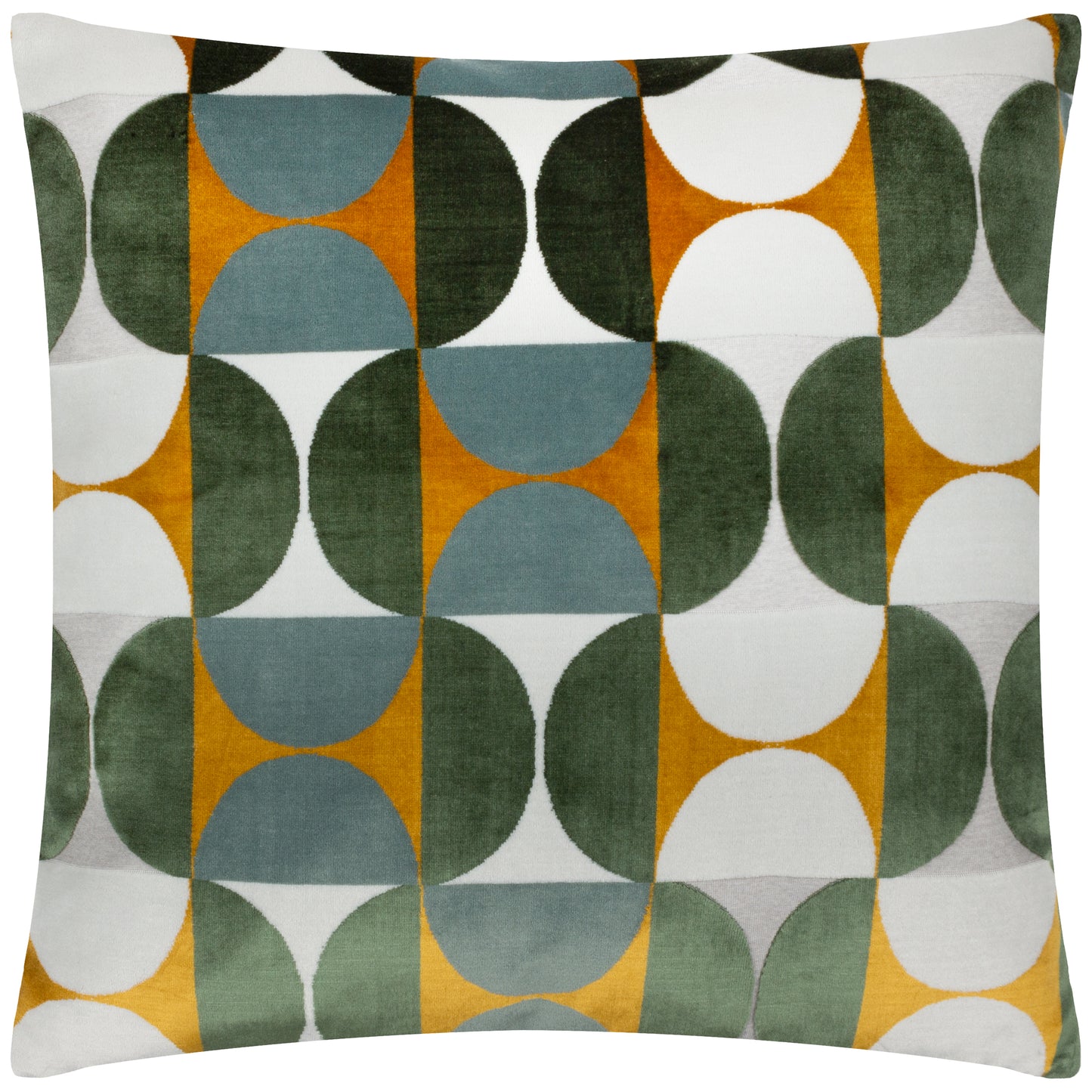 BARDOT 50X50 CUSHION CASE GOLD/BLUE