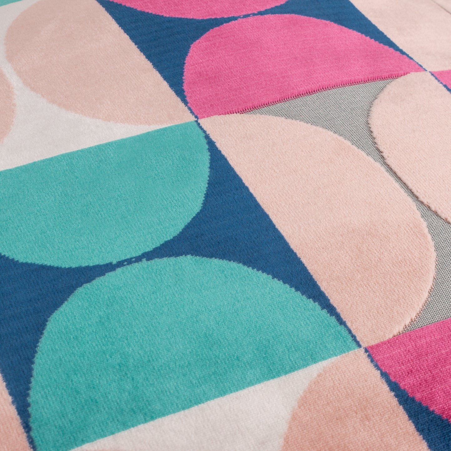 BARDOT 50X50 CUSHION CASE MAGENTA/BLUE