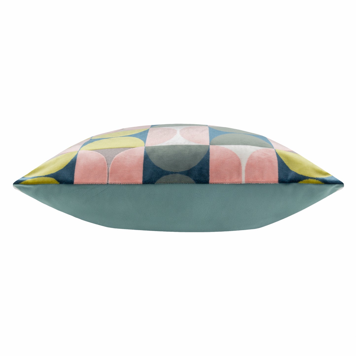 BARDOT 50X50 CUSHION CASE PINK/AVO GREEN