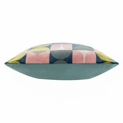 BARDOT 50X50 CUSHION CASE PINK/AVO GREEN