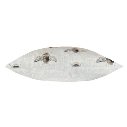 BEE HAPPY REPEAT 43X43 C/CASE WHITE