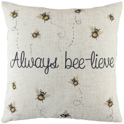 BEE-LIEVE 43X43 C/CASE WHITE