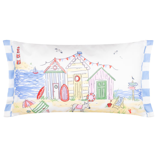 BEACH HUTS 30X50 OUTDOOR CUSHION CASE MULTI
