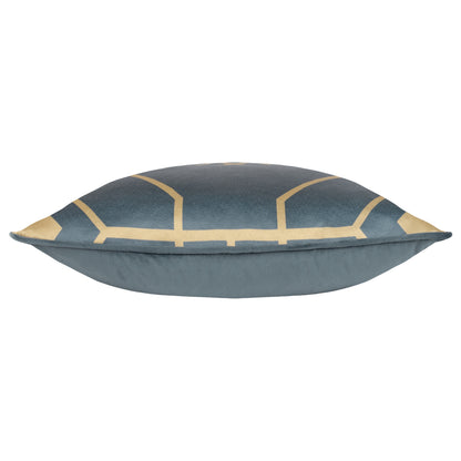 BEE DECO 43X43 CUSHION CASE FRENCH BLUE