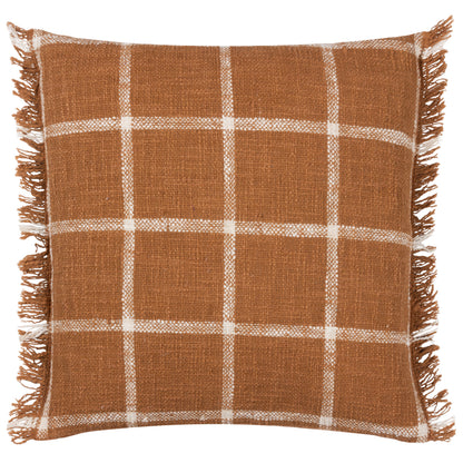 BENI 45X45 CUSHION CASE GINGER/NATURAL
