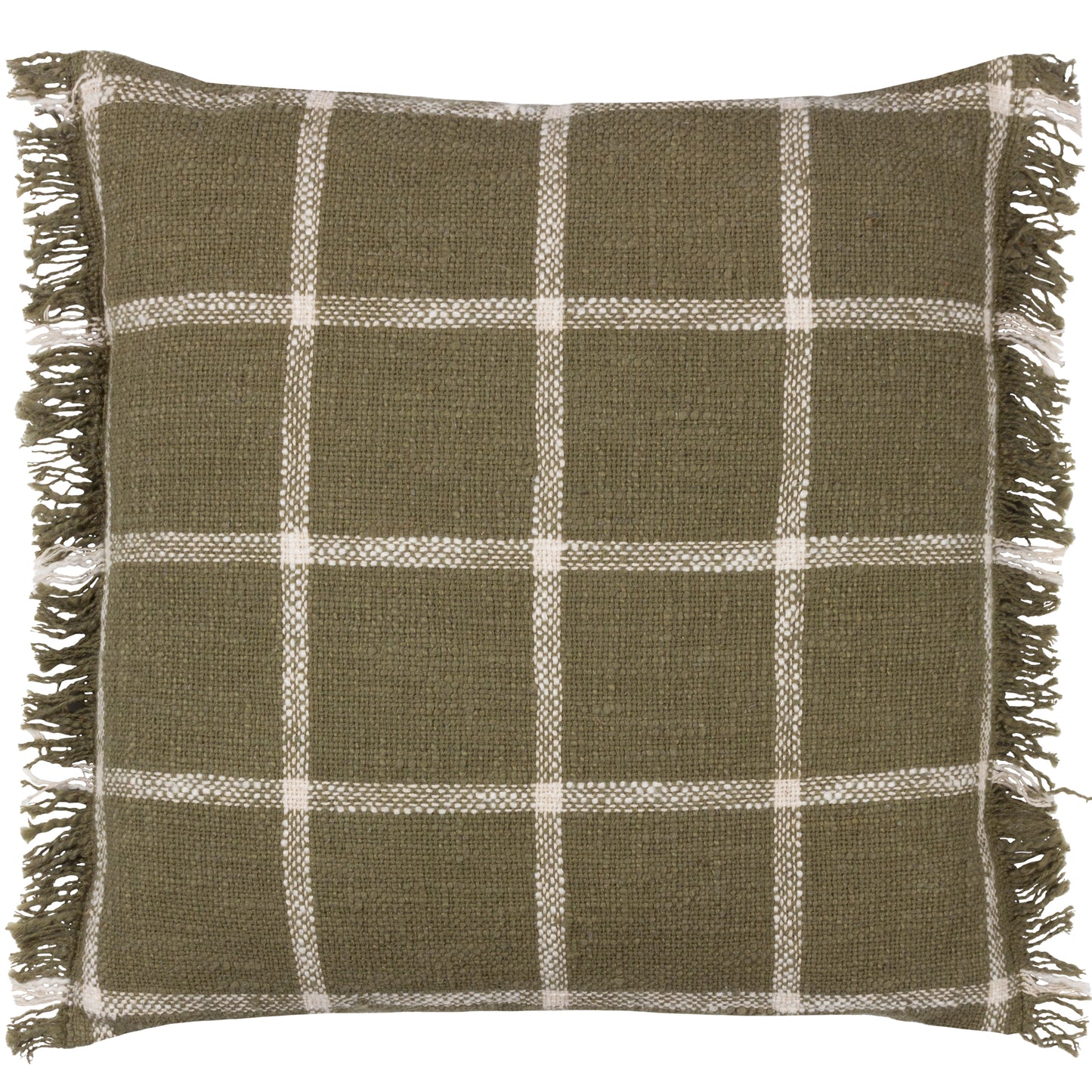 BENI 45X45 CUSHION CASE MOSS/NATURAL