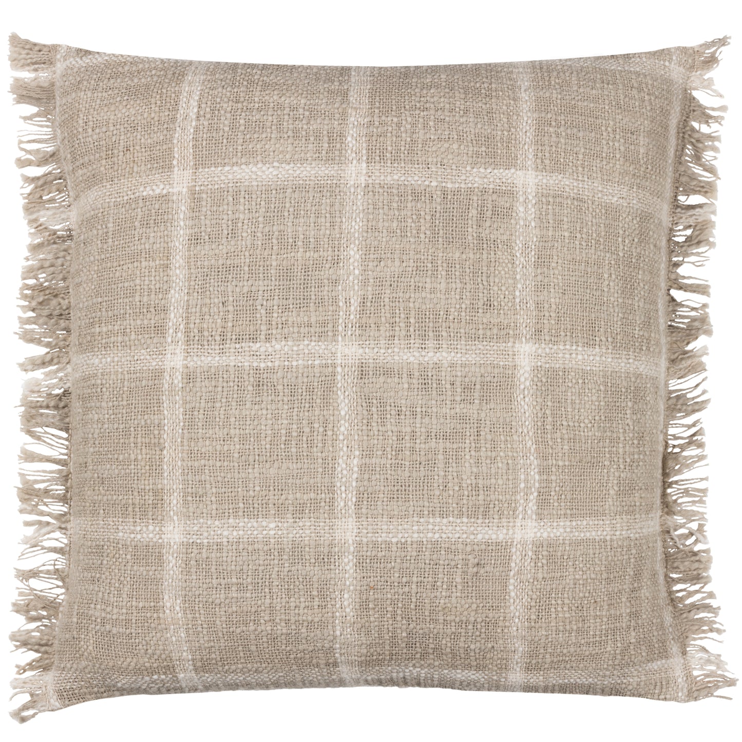BENI 45X45 CUSHION CASE STONE/NATURAL