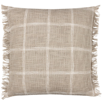 BENI 45X45 CUSHION CASE STONE/NATURAL