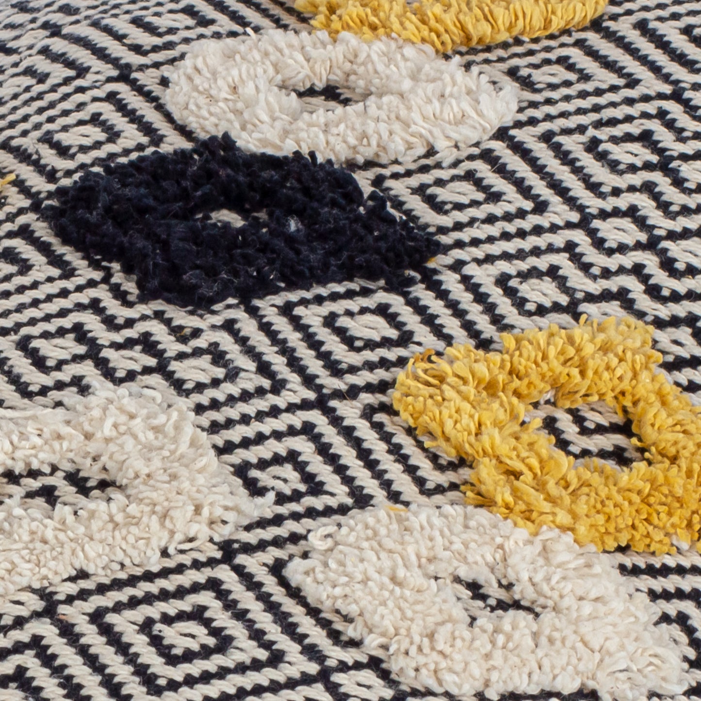 BENJI 30X50 CUSHION CASE BLACK/OCHRE