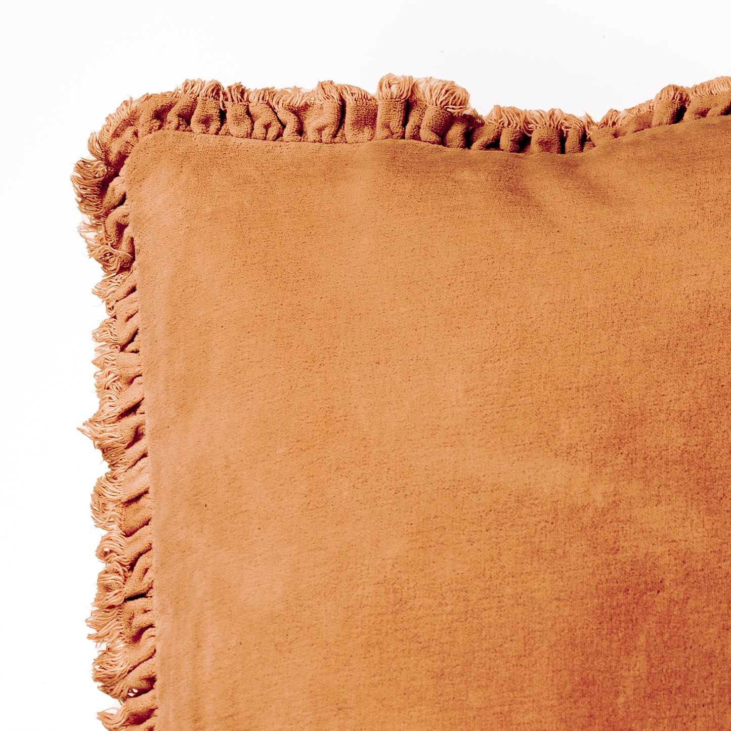 BERTIE 45X45 CUSHION CASE RUST