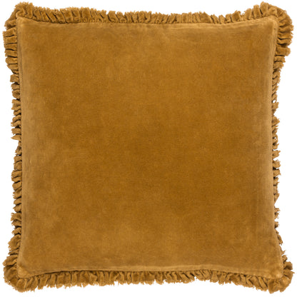 BERTIE 45X45 CUSHION CASE SAFFRON